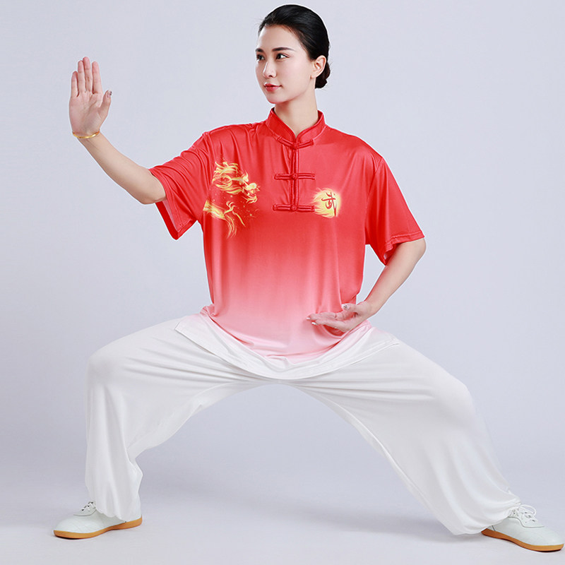 服装小和山演出单件上衣练功太极拳比赛表演太极太极服