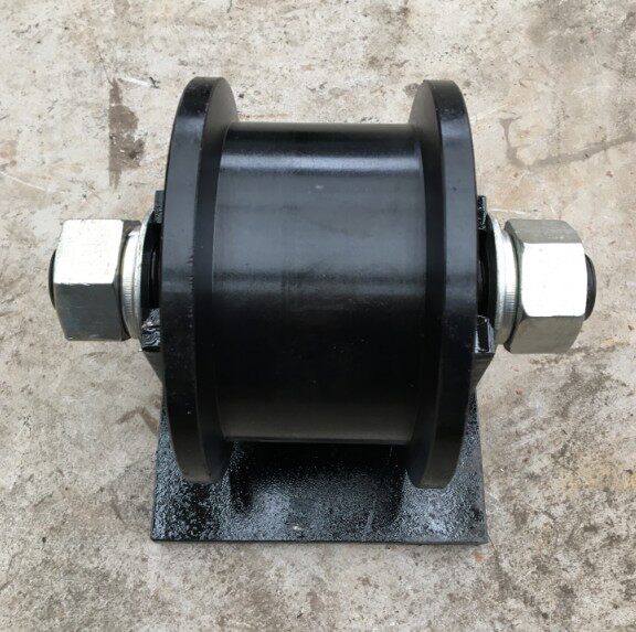 轨道轮 重型双边轨道轮 hh轮双边轮 h槽轮直径150mm(前进机械)