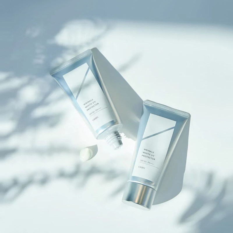 日本orbis奥蜜思防晒精华乳霜50g酰胺美白抗皱防晒霜