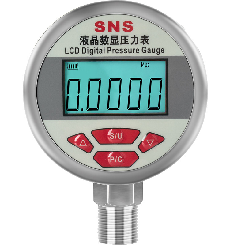 高精度数显压力表 电子数字精密0.4级真空负压表水压气压油液压表