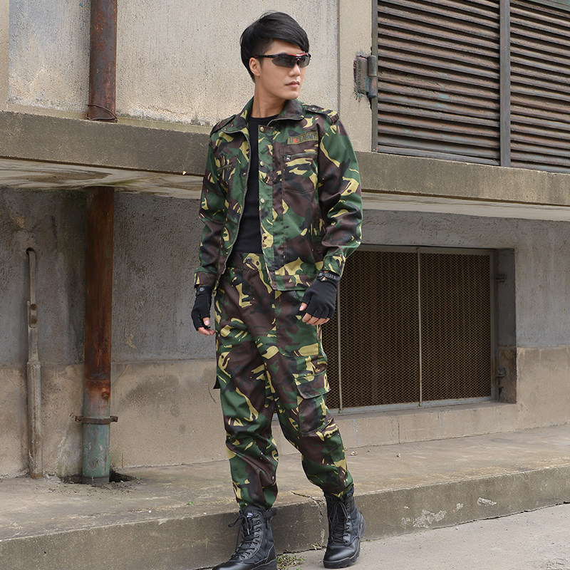 山地兵户外迷彩服套装男军迷作训服军装军训服特种兵迷彩服耐磨
