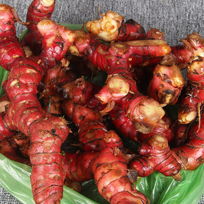 新鲜南姜蓝姜潮汕姜潮州姜野生山姜满冬阴功汤满额包邮400g