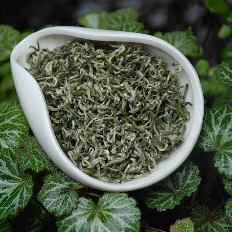 2021新茶头春蒙顶甘露明前早春嫩芽柴门新雨茶高山茶十大名茶100g