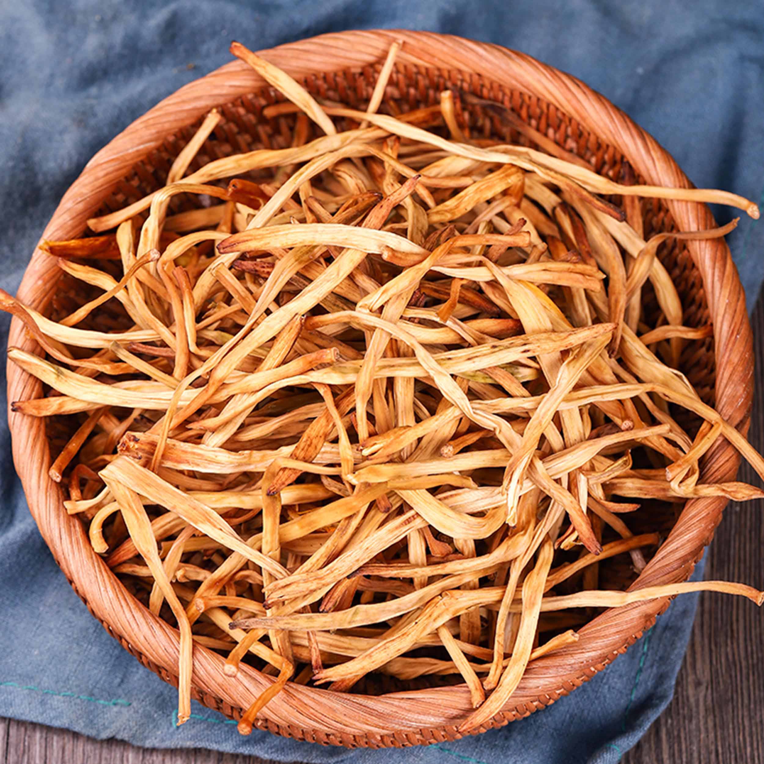 莆仙黄花菜干货200g农家金针菜干山西土特产干黄花菜