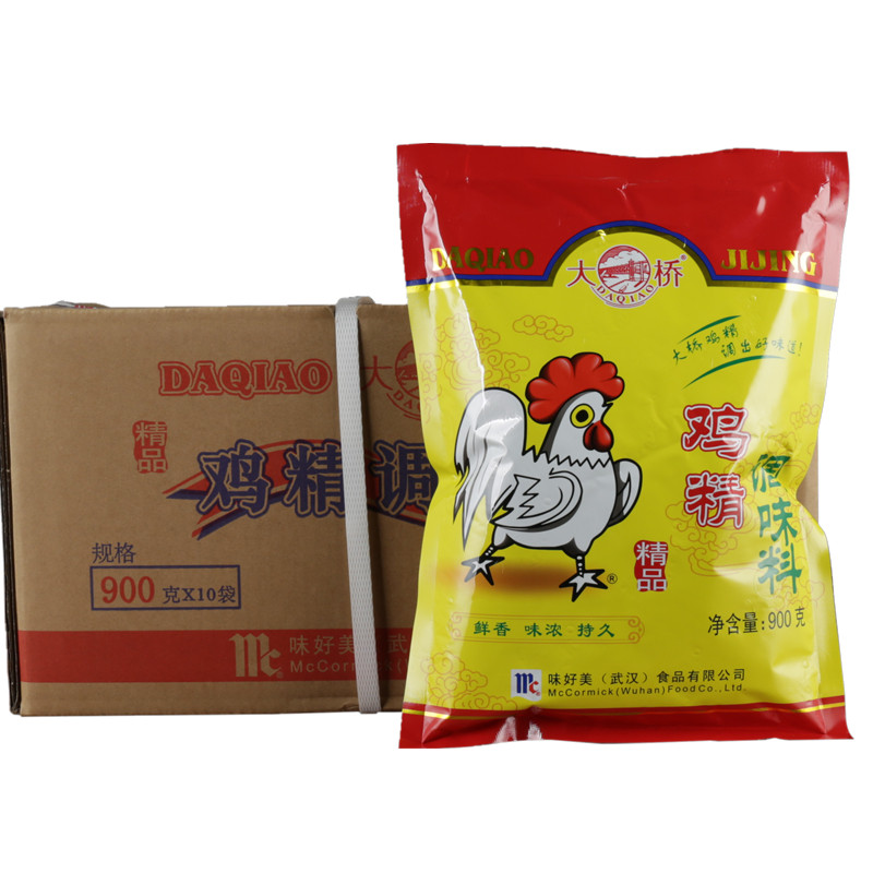 鸡精精品大桥900g包邮味好美大袋袋装调味料包邮鸡精