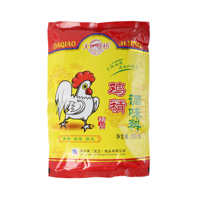 鸡精大桥精品200g正品味好美家用小袋袋装调味料鸡精