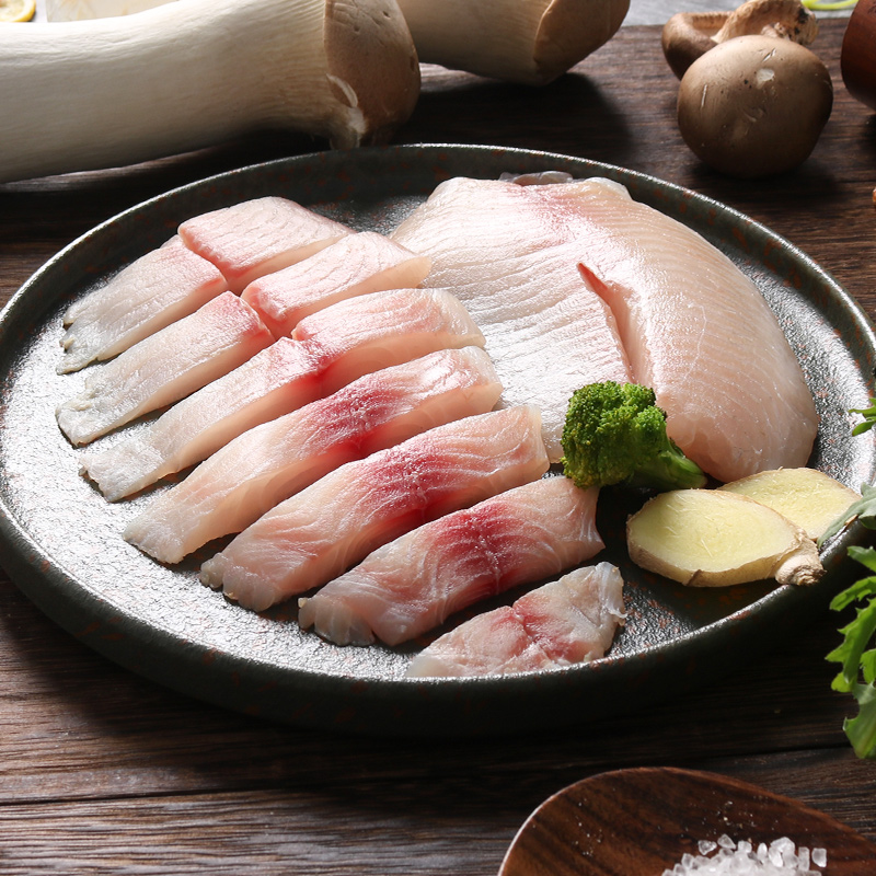 蟹优美罗非鱼新鲜冷冻脆肉罗非鱼排鱼柳生鱼片1500g无刺罗飞鱼