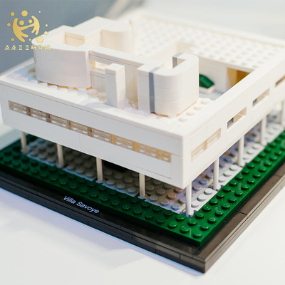 正品乐高建筑系列legovillasavoye21014萨伏伊别墅2010绝版