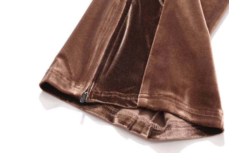 19ssins主理理人网红同款gl丝绒阔腿裤男休闲裤