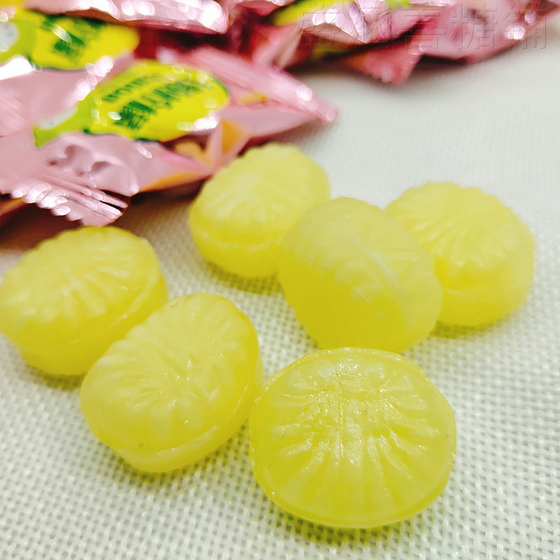 特一一颗柠檬硬糖喜糖水果糖夏季酸味糖果休闲传统糖果