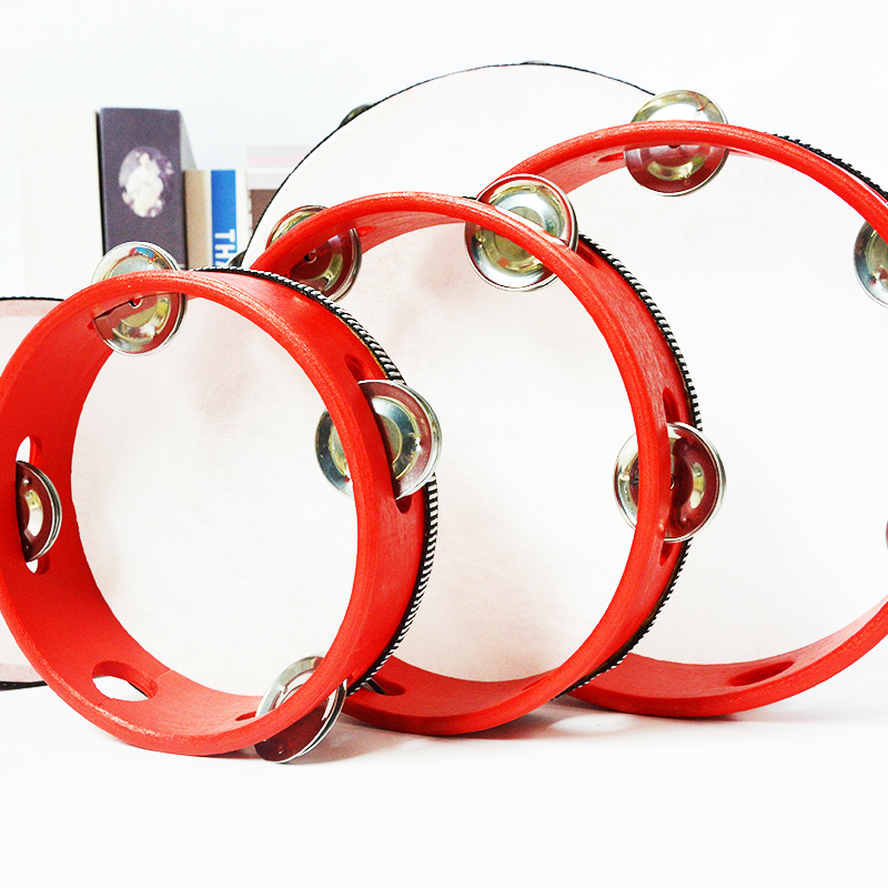 儿童新疆舞蹈铃鼓幼儿园老师用手手鼓奥尔夫打击乐器铃类乐器