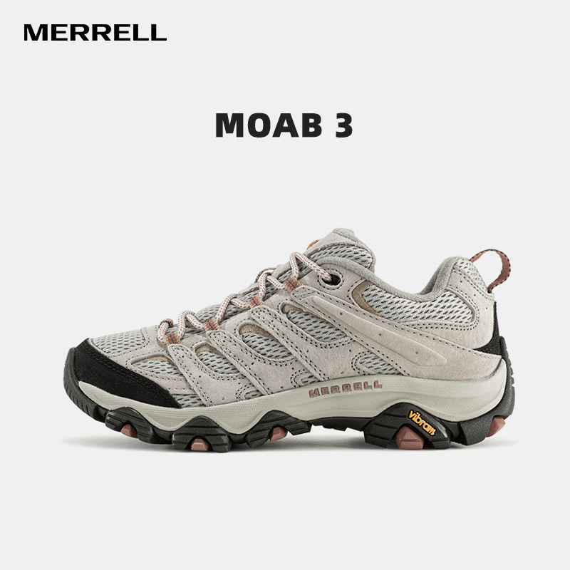 MERRELL迈乐官方旗舰店男女同款户外徒步鞋MOAB3防滑耐磨登山鞋