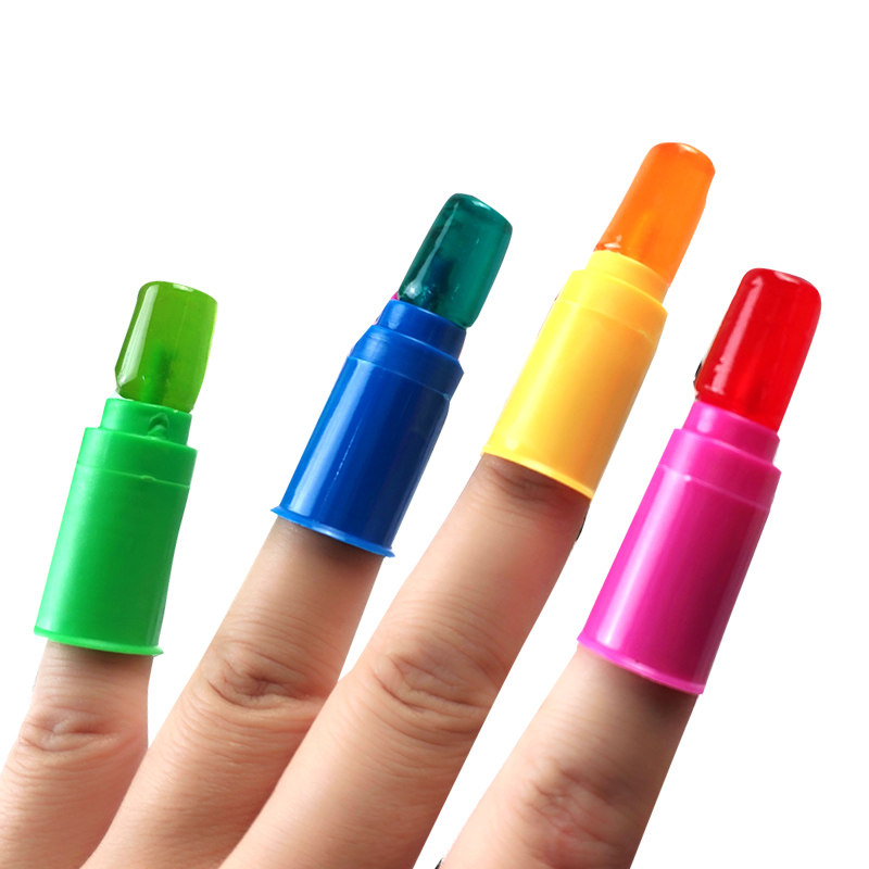 30支装六一节疯狂手指糖批发儿童创意玩具糖果水果硬糖魔鬼手指糖