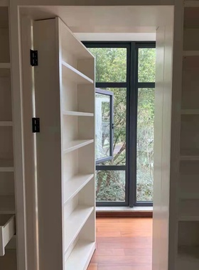 密室暗门旋转机关门书柜式隐形门