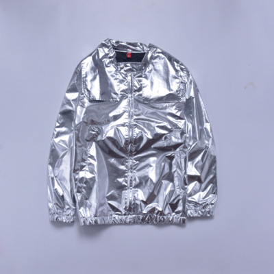 闪闪上衣嘻哈街舞hiphop情侣装蹦迪衣服银色衣服售价￥129累计销量:0