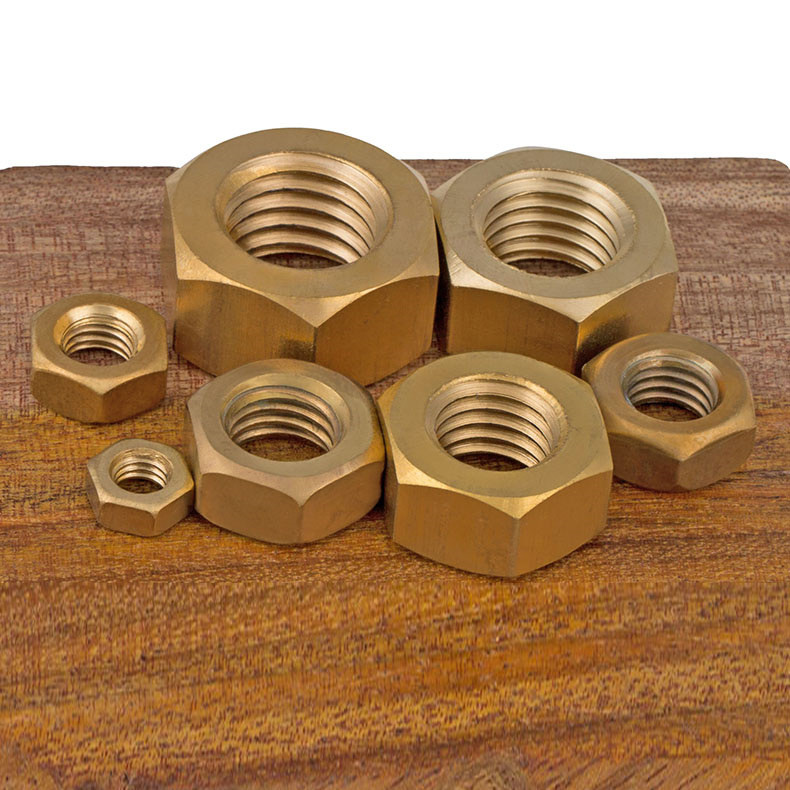 黄铜六角螺母螺帽m14m16m2m25m3m4m5m6m8m10m12m14m16m20m24螺母