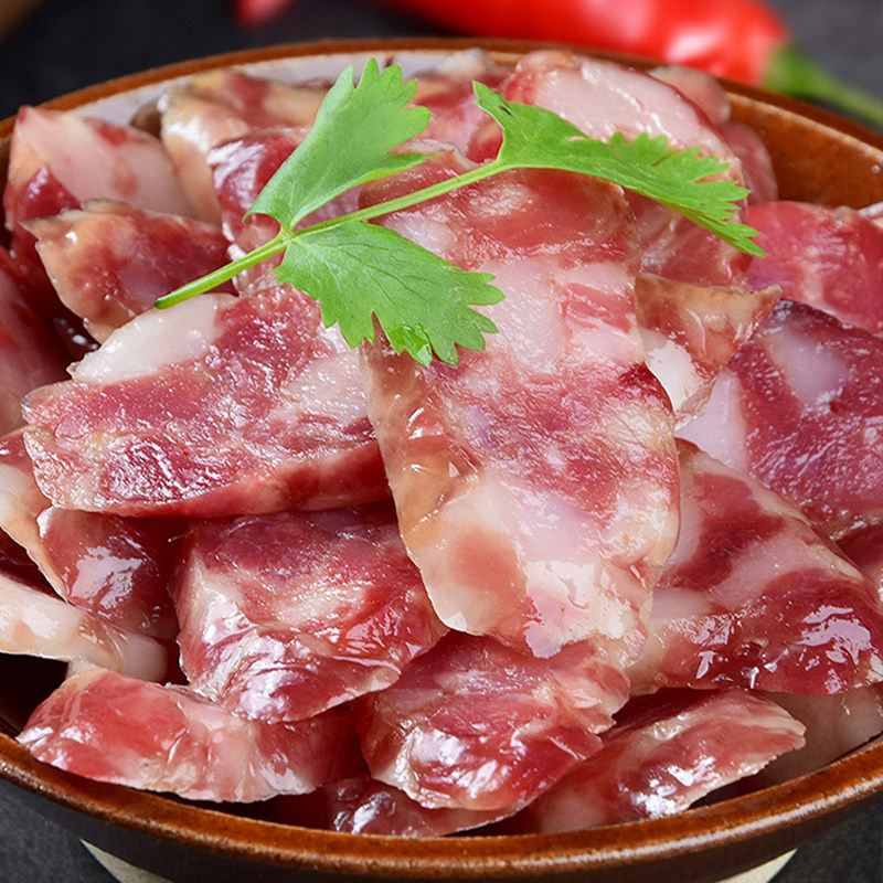 徽州腊肠正宗徽式农家自制安徽黄山特产腊味香肠