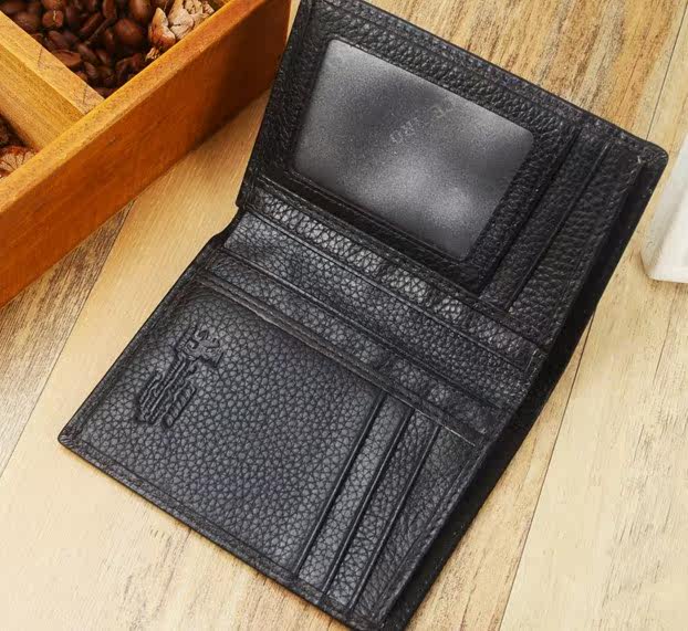 塞飞洛/cefiro新款真皮男士钱包男短款钱夹牛皮男生钱包e4253包邮