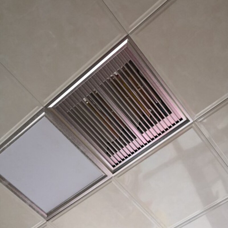 金羚浴霸300x300300x600吸顶嵌入式集成吊顶黄金管光暖金属机身