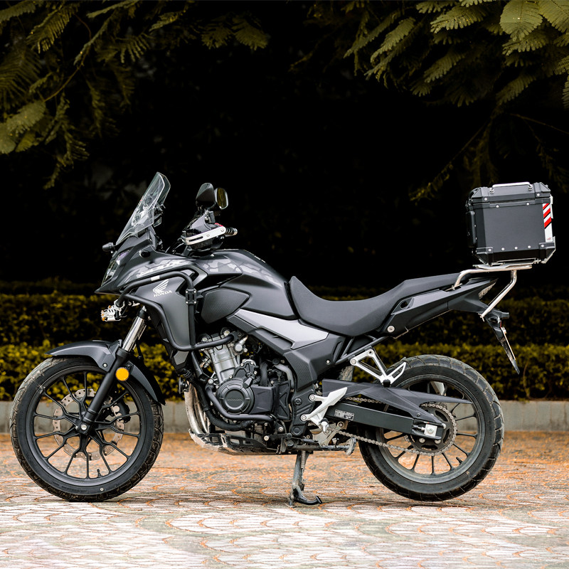 适用于本田cb500x三箱边箱尾cb400x铝合金后备loboo萝卜摩托车尾箱