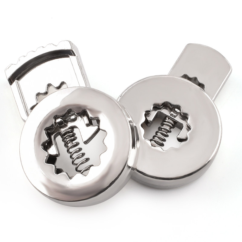 金属弹簧高档衣服羽绒服松紧调节固定扣卡纽扣纽扣