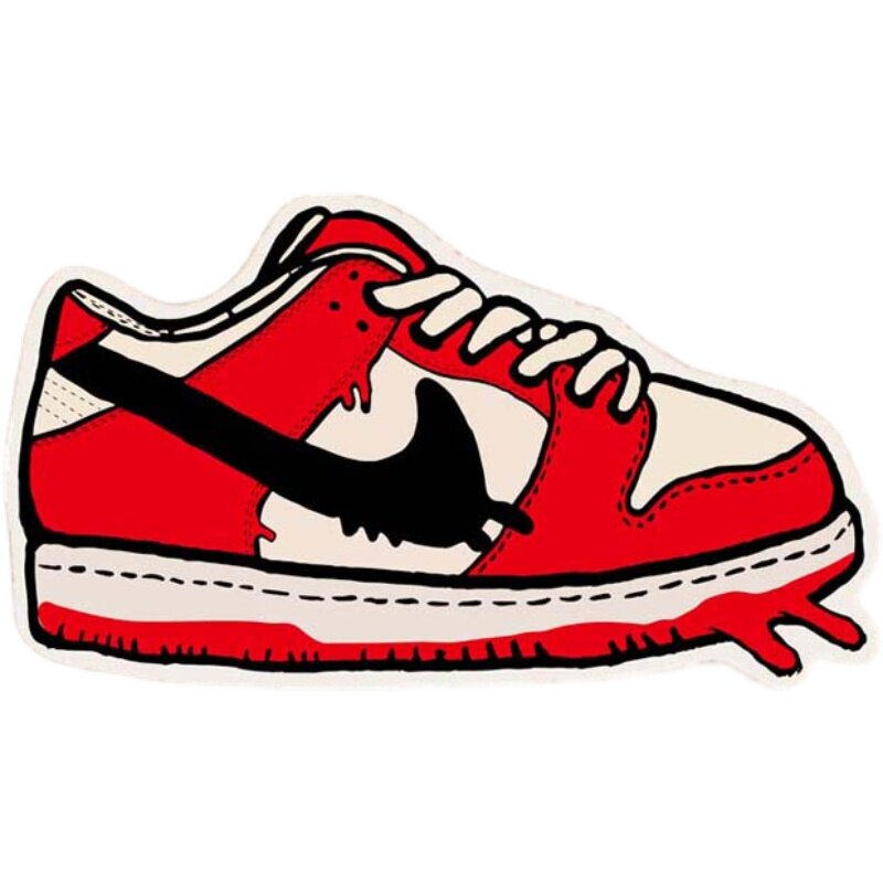 加厚潮牌球鞋拍照地毯卧室客厅床边dunk卡通家用脚垫