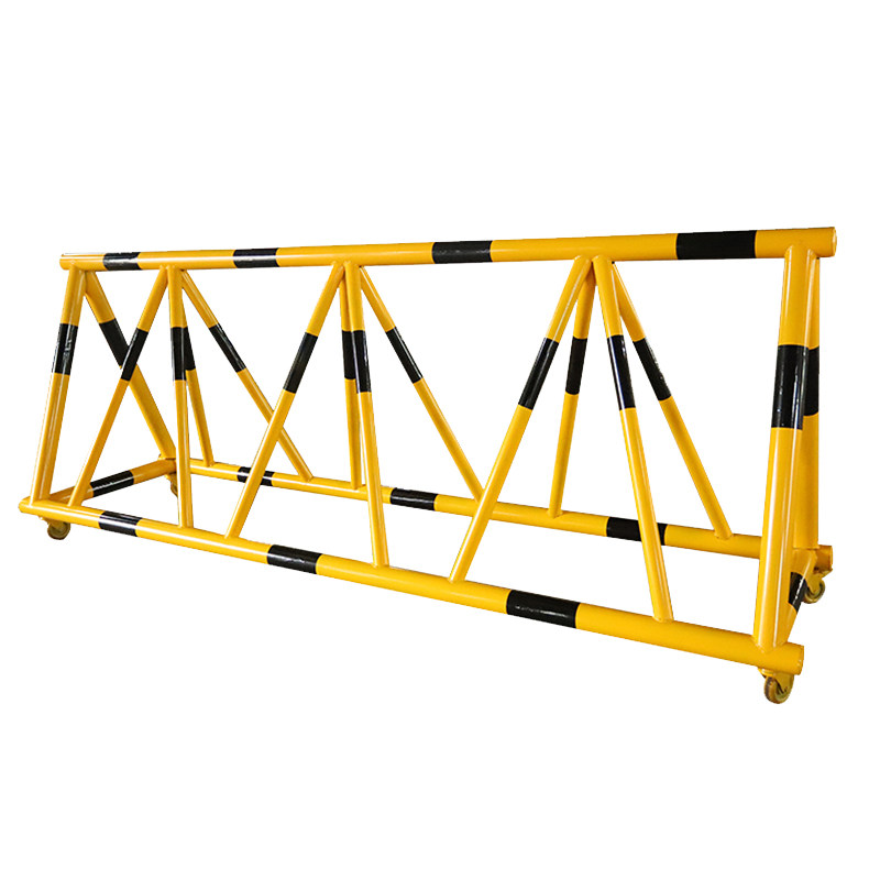 拒马移动护栏路障冲撞学校校门口幼儿园挡车交通安全护栏