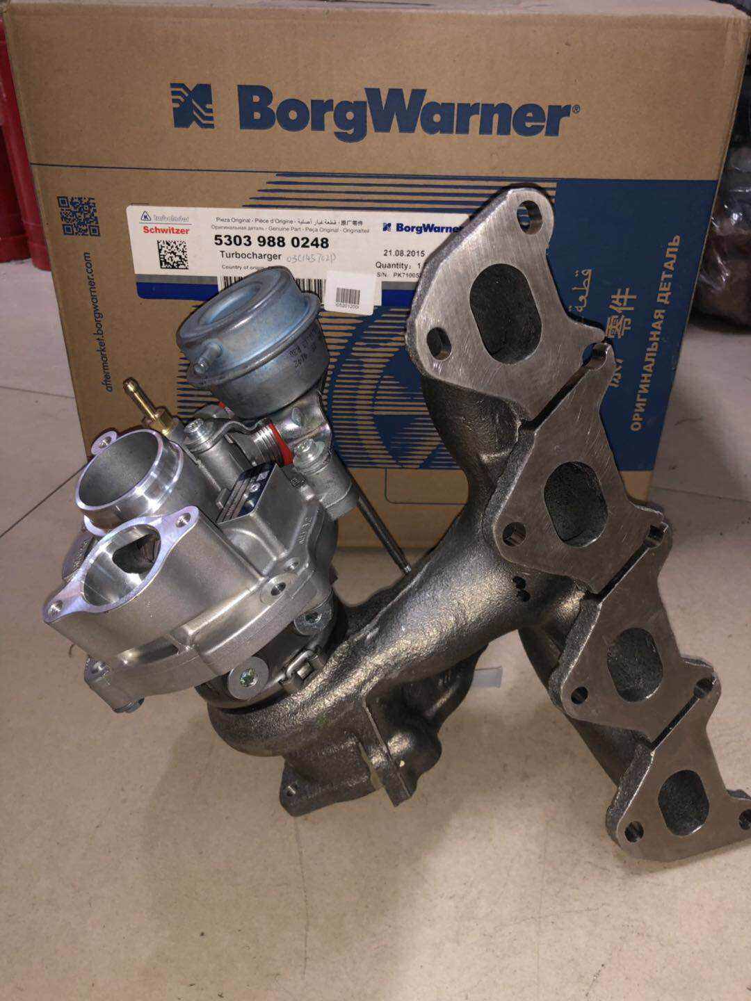 14t尚酷高尔夫涡轮增压器原厂博格华纳大众53039880248其他开关元件及