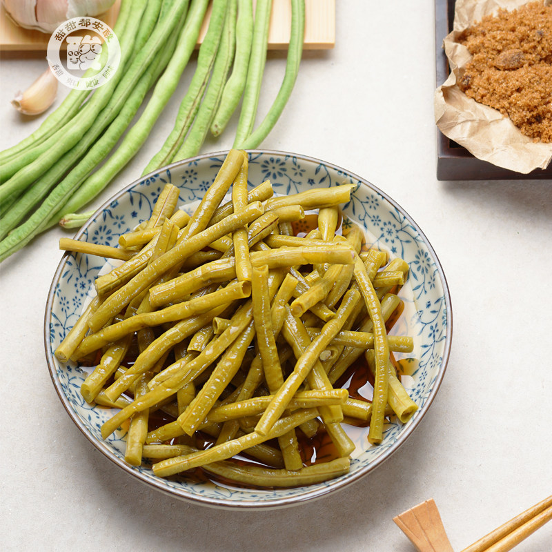 甜甜都安酸孕妇开胃菜广西酸野泡菜果蔬零食特产小吃酸甜酸嘢豆角