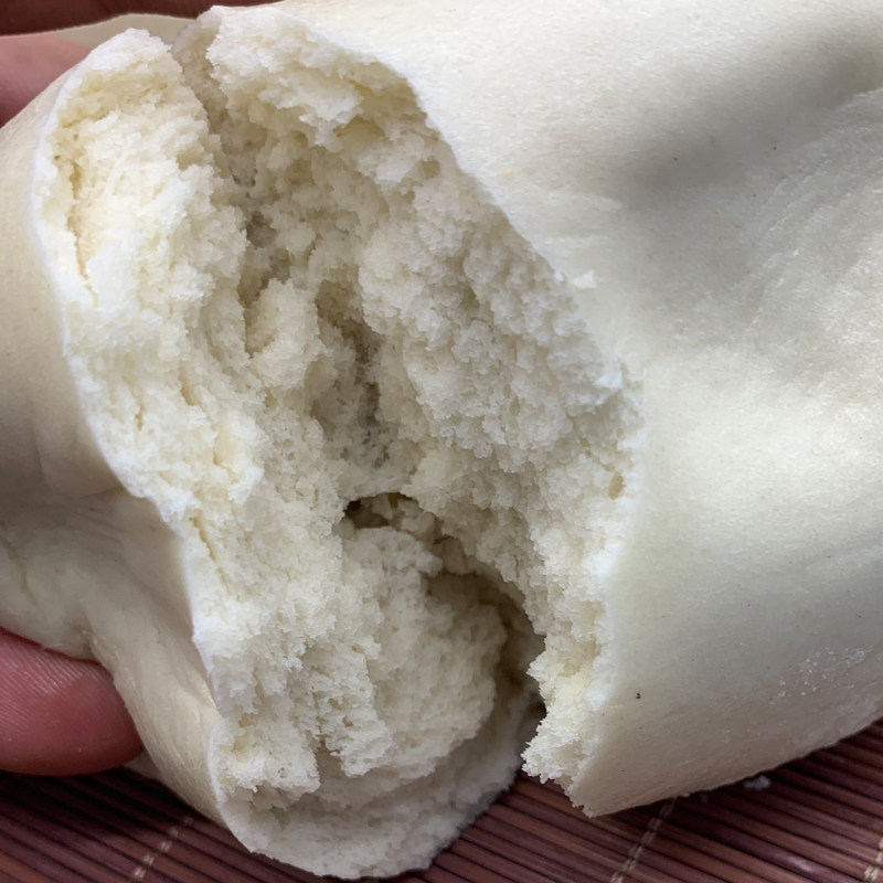 山东老面大馒头农家自制蒸白面馒头硬面主食小麦手工面食北方馍饽