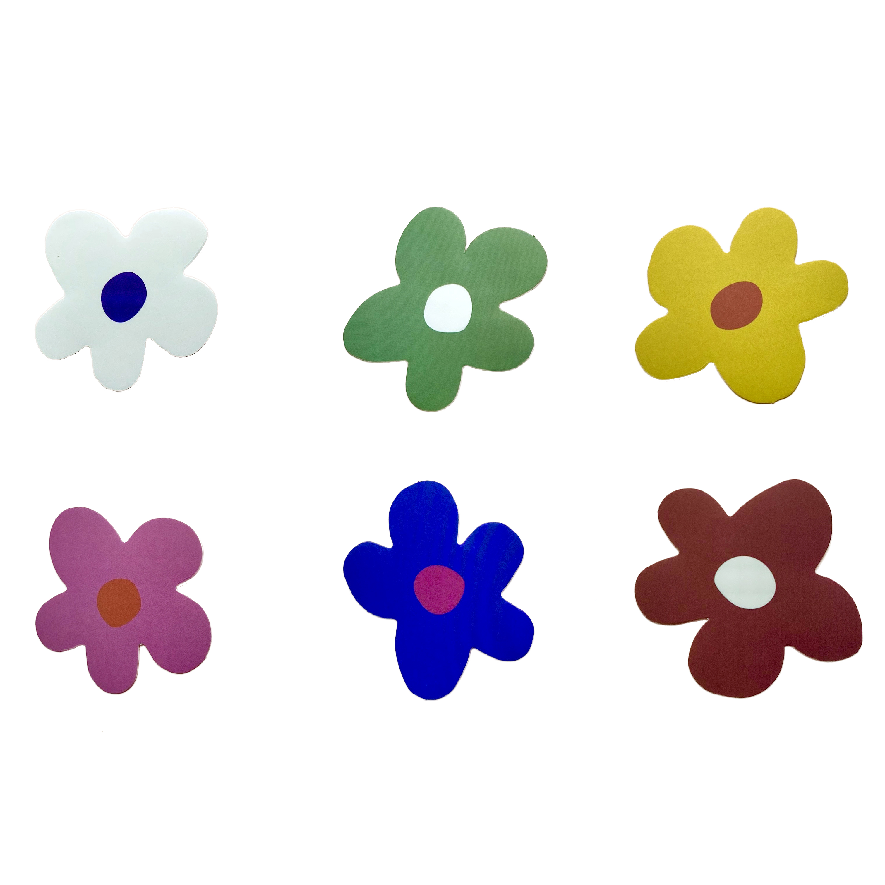 ins雅风简约小花笔记本电脑贴纸ipad搭配配手机壳笔记本个性小贴纸