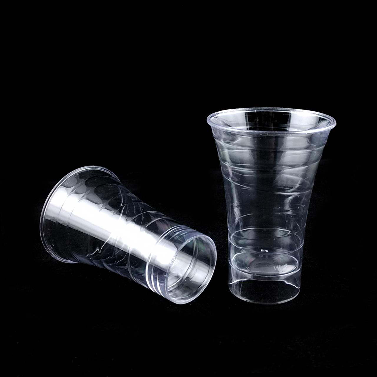 迷你喇叭杯小酒杯鸡尾酒果冻慕斯布丁甜品航空塑杯