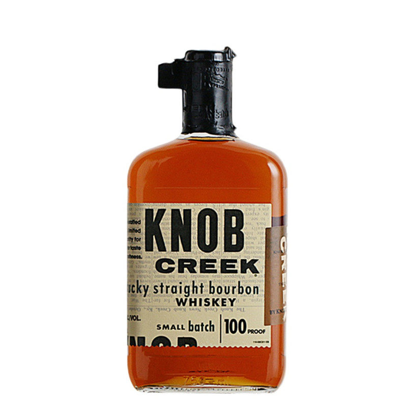 现货诺布溪黑麦波本威士忌knobcreek肯塔基威士忌750ml洋酒行货