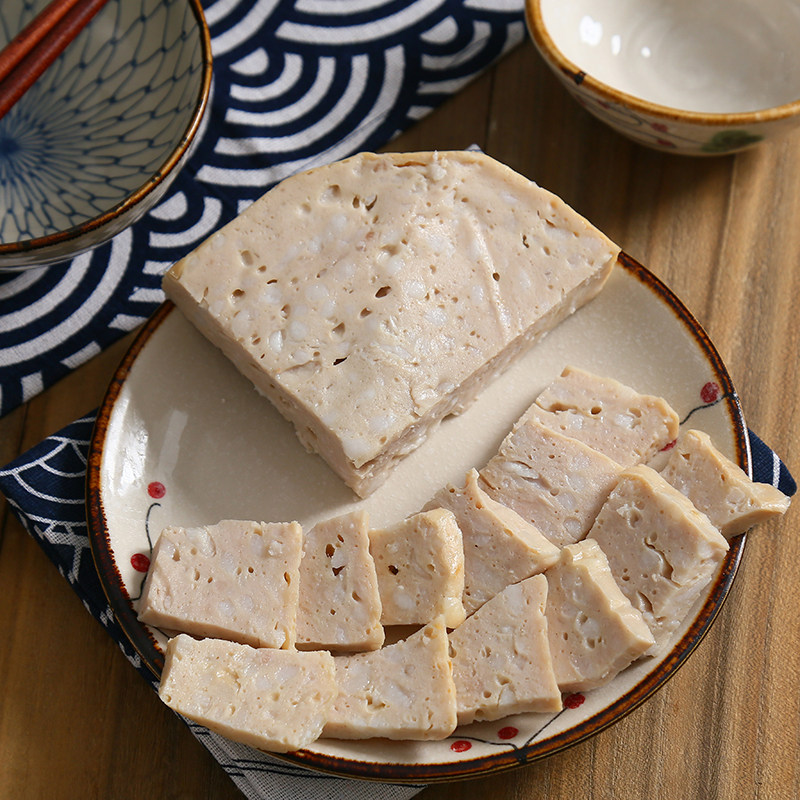 猪肉饼潮汕特产肉饼手工猪肉肉卷原味火锅食材肉丸