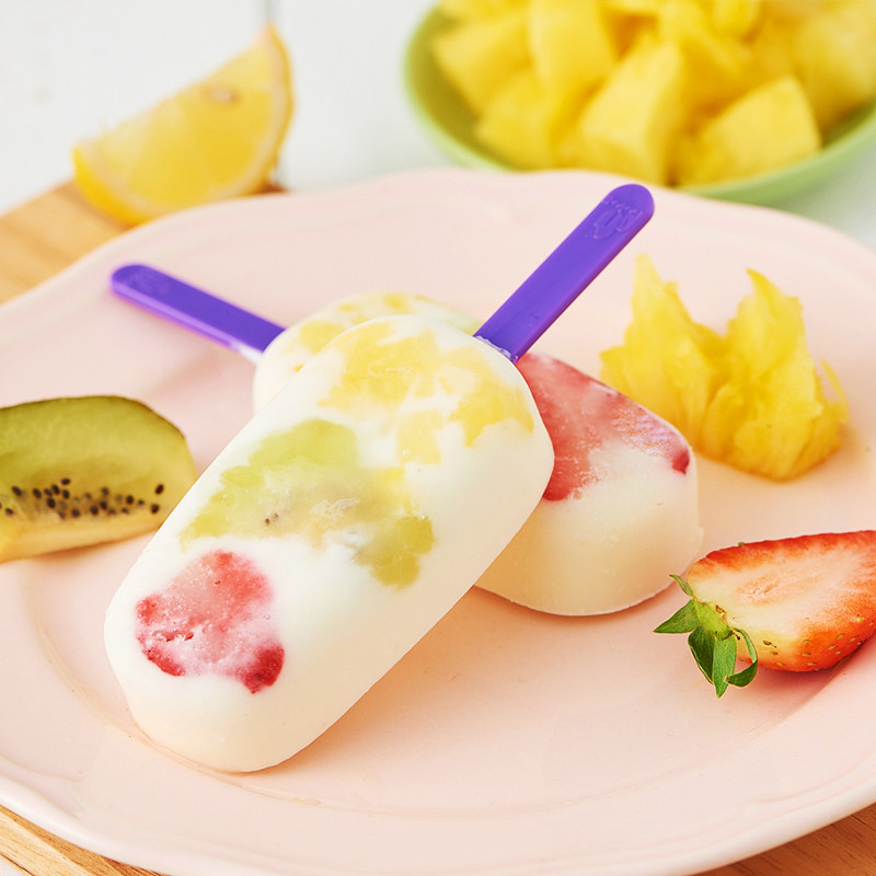 普拉拉【酸奶宾治】手工冰淇淋冰激凌孕妇雪糕低脂低糖冰棒冷饮