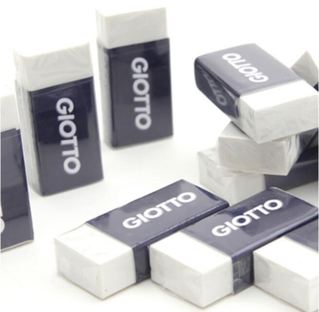 意大利giotto奇多贝贝白色橡皮擦 洁净橡皮 成条碎屑