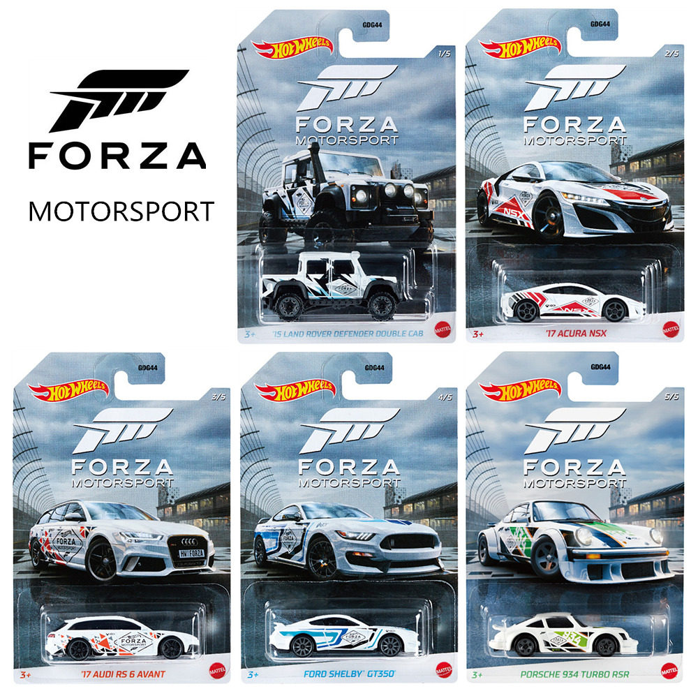 forza风火轮仿真主题珍藏版小跑跑车模型玩具合金车模