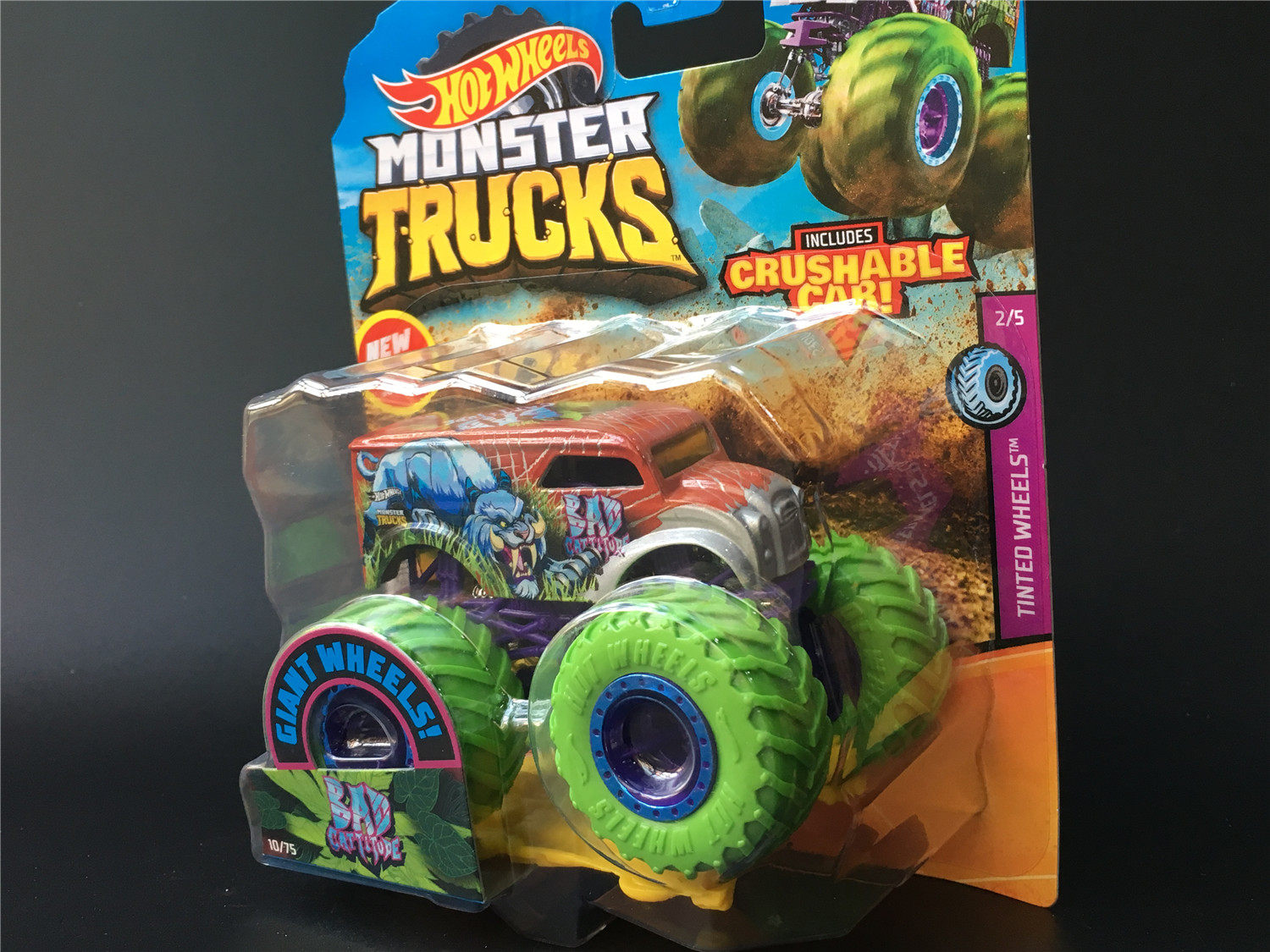 风火轮狂野大脚车系系列模型玩具怪兽卡车脾性惯性