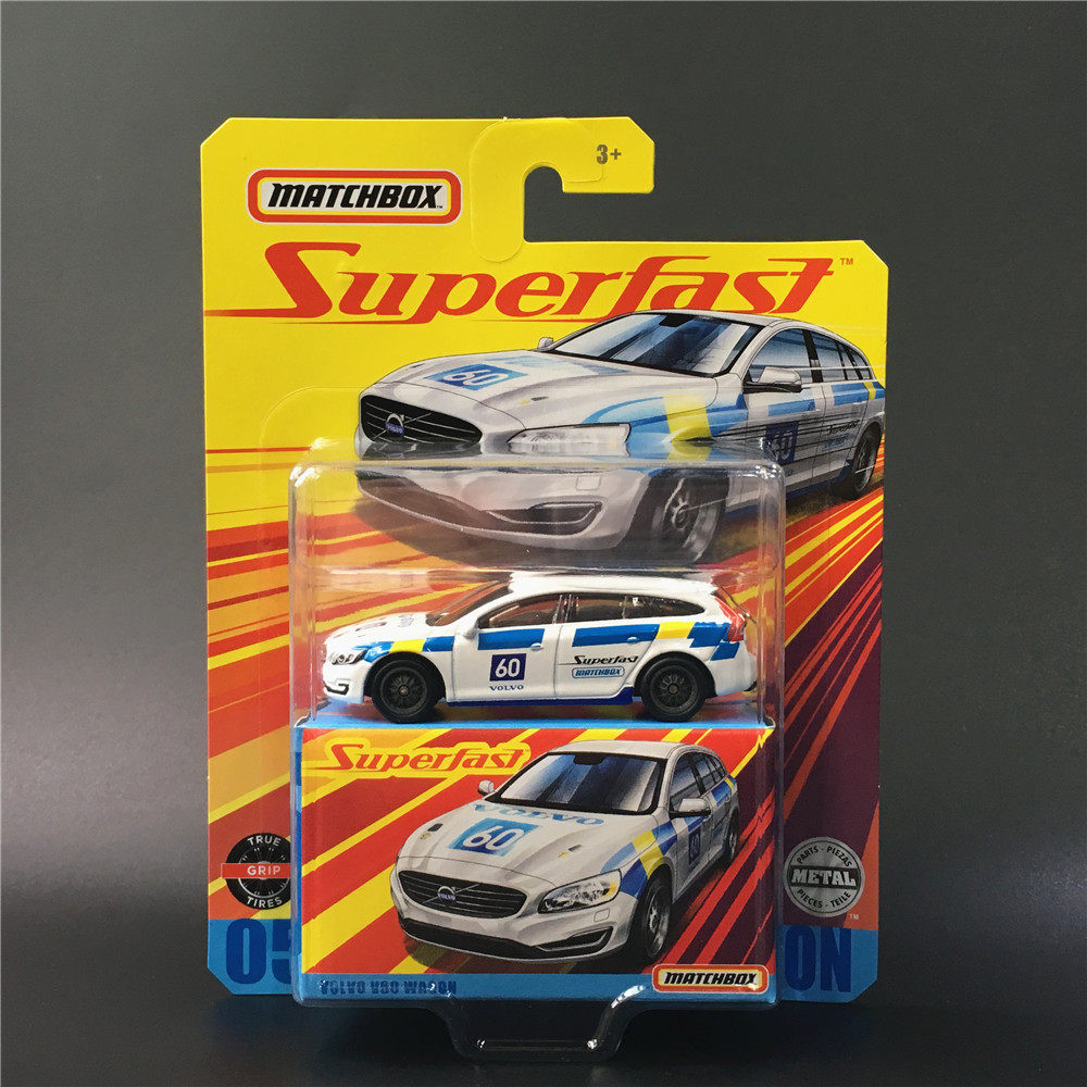 matchbox火柴盒急速50周年superfast 合金小汽车模型 奔驰沃尔沃