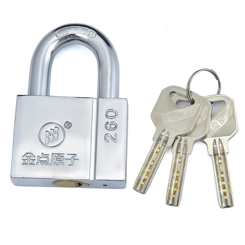 金点原子挂锁防盗锁大门宿舍仓库防水防锈防撬级通挂锁