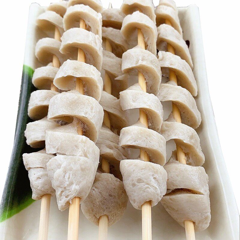 面筋油炸大串手工烤面半成品户外烧烤豆制品20支面筋制品