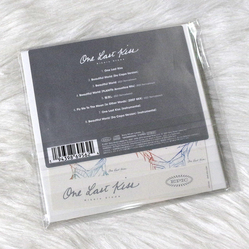 宇多田光专辑onelastkisseva新世纪福音战士剧场音乐cd