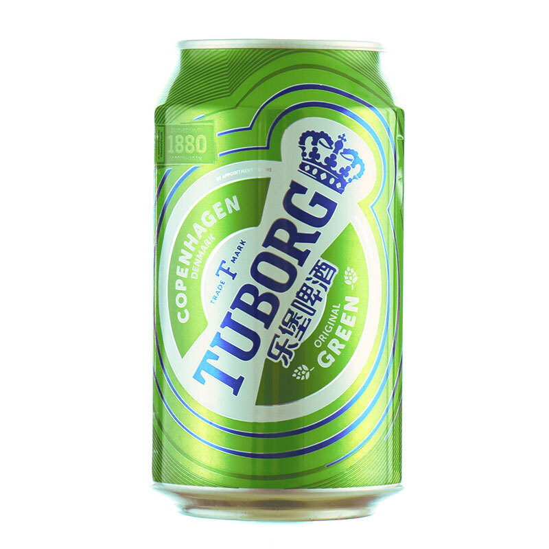 嘉士伯乐堡啤酒小罐装330ml24听整箱装乐堡清爽拉格啤酒拉开快乐