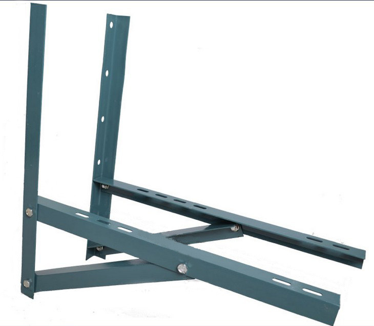 1p 1.5p 2p通用加厚空调机不锈钢室外三角支架外机架子