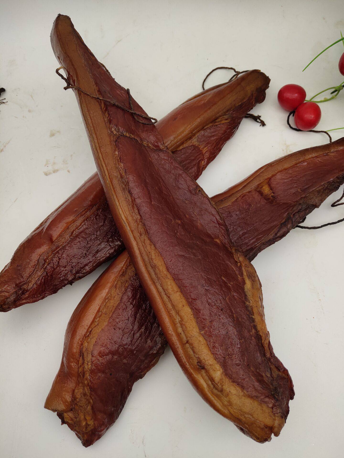 后腿湖南二刀腊味炒食蒸菜熏肉肉烟特产条肉腊