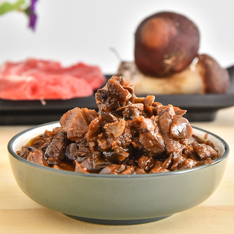 菌酱野山老豆松茸山200g2瓶菌菇酱夹馍酱拌饭酱类调料