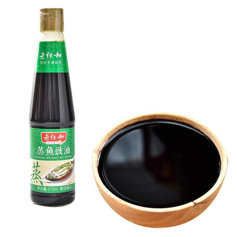 蒸鱼豉油豆豉恒和410ml小瓶家用海鲜酱油酱油