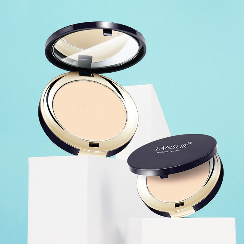 兰瑟粉饼干湿两用平价学生款多效定妆官方旗舰官网润白多效粉饼