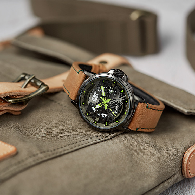 cat卡特手表欧美男女运动复古表盘男表森系欧美腕表