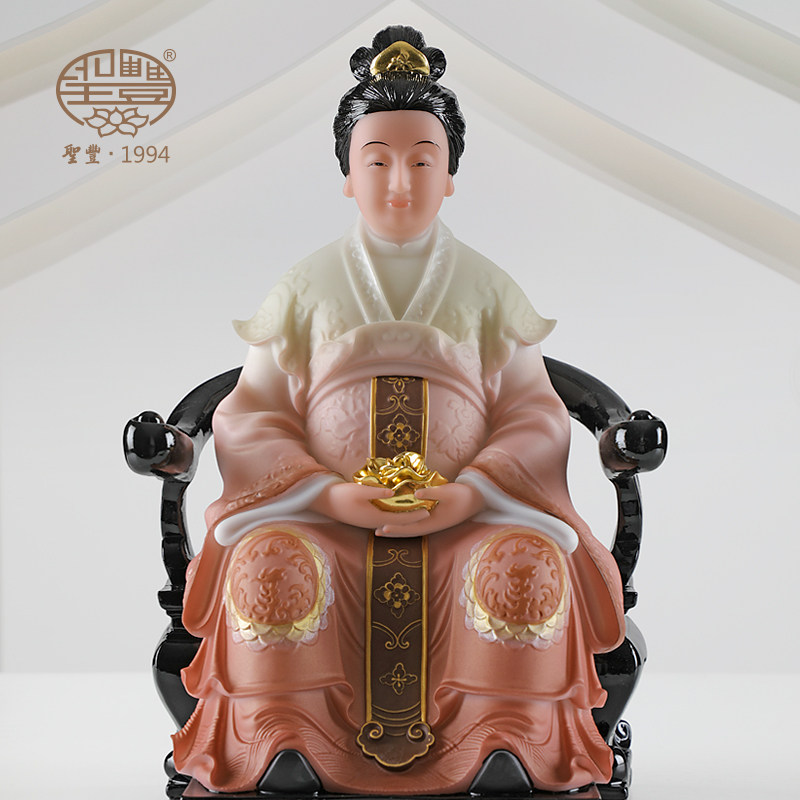 金花娘娘银花教主圣丰造像神像家居供奉摆件摆件